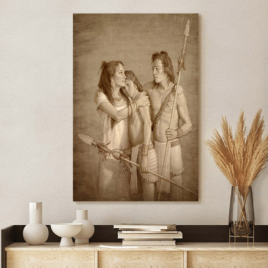 They Did Not Doubt (Sepia) Canvas Pictures - Jesus Christ Canvas Art - Christian Wall Art