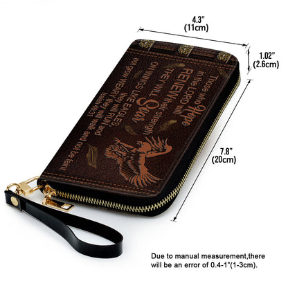 They Will Walk And Not Be Faint Clutch Purse For Women - Personalized Name - Christian Gifts For Women