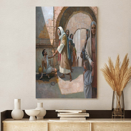 Time For The One Canvas Wall Art - Christan Wall Decor