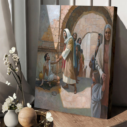 Time For The One Canvas Wall Art - Christan Wall Decor