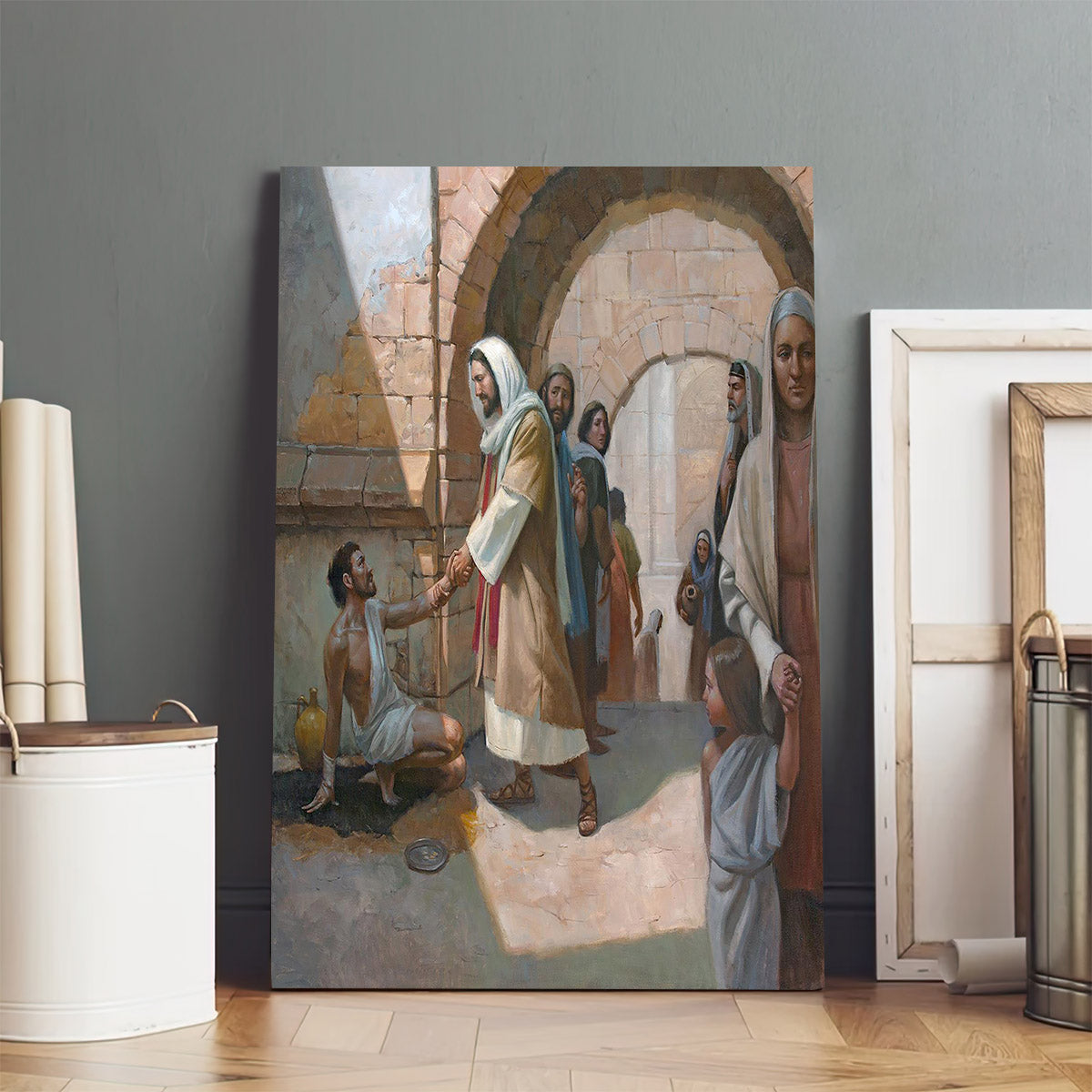 Time For The One Canvas Wall Art - Christan Wall Decor