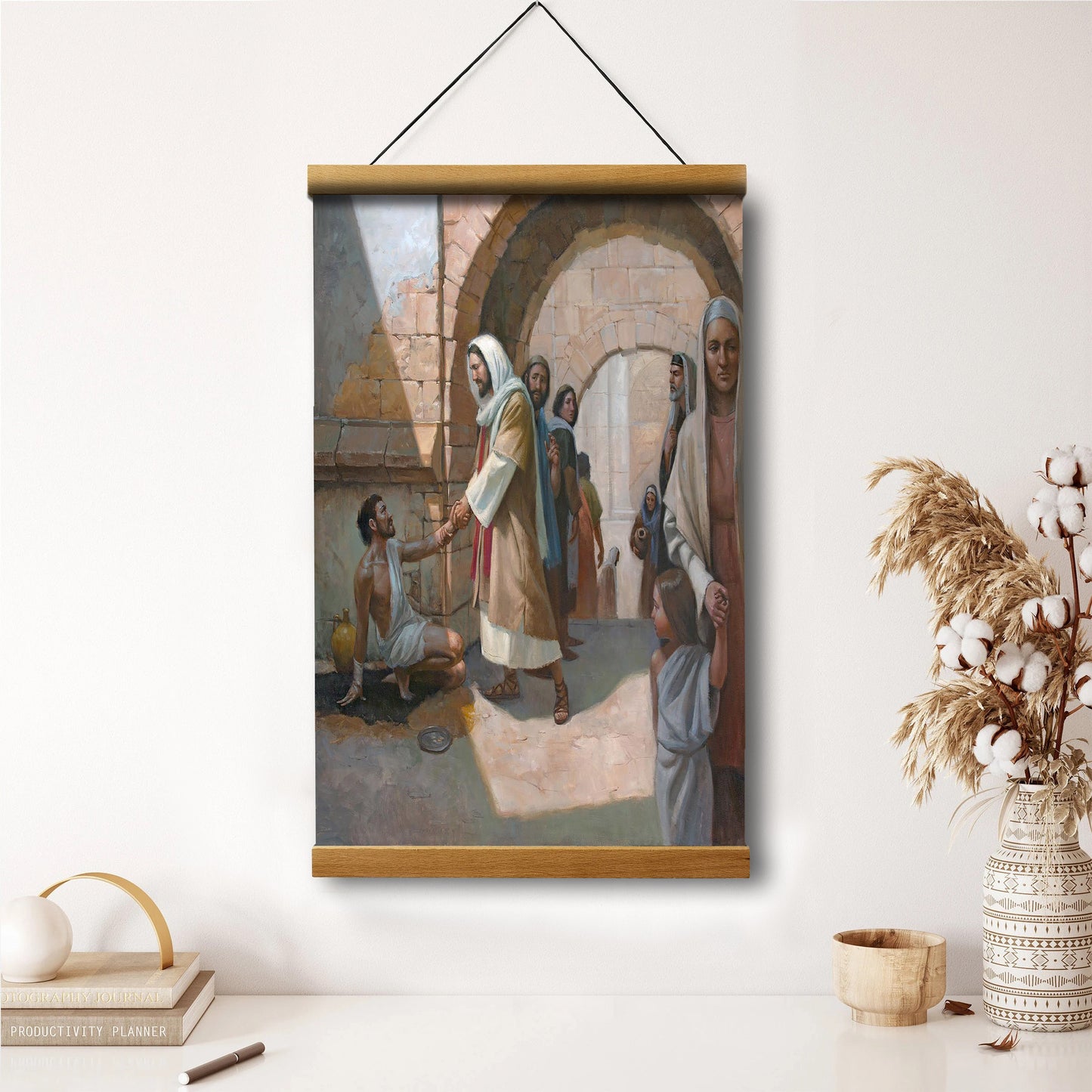 Time For The One Hanging Canvas Wall Art - Christan Wall Decor - Religious Canvas