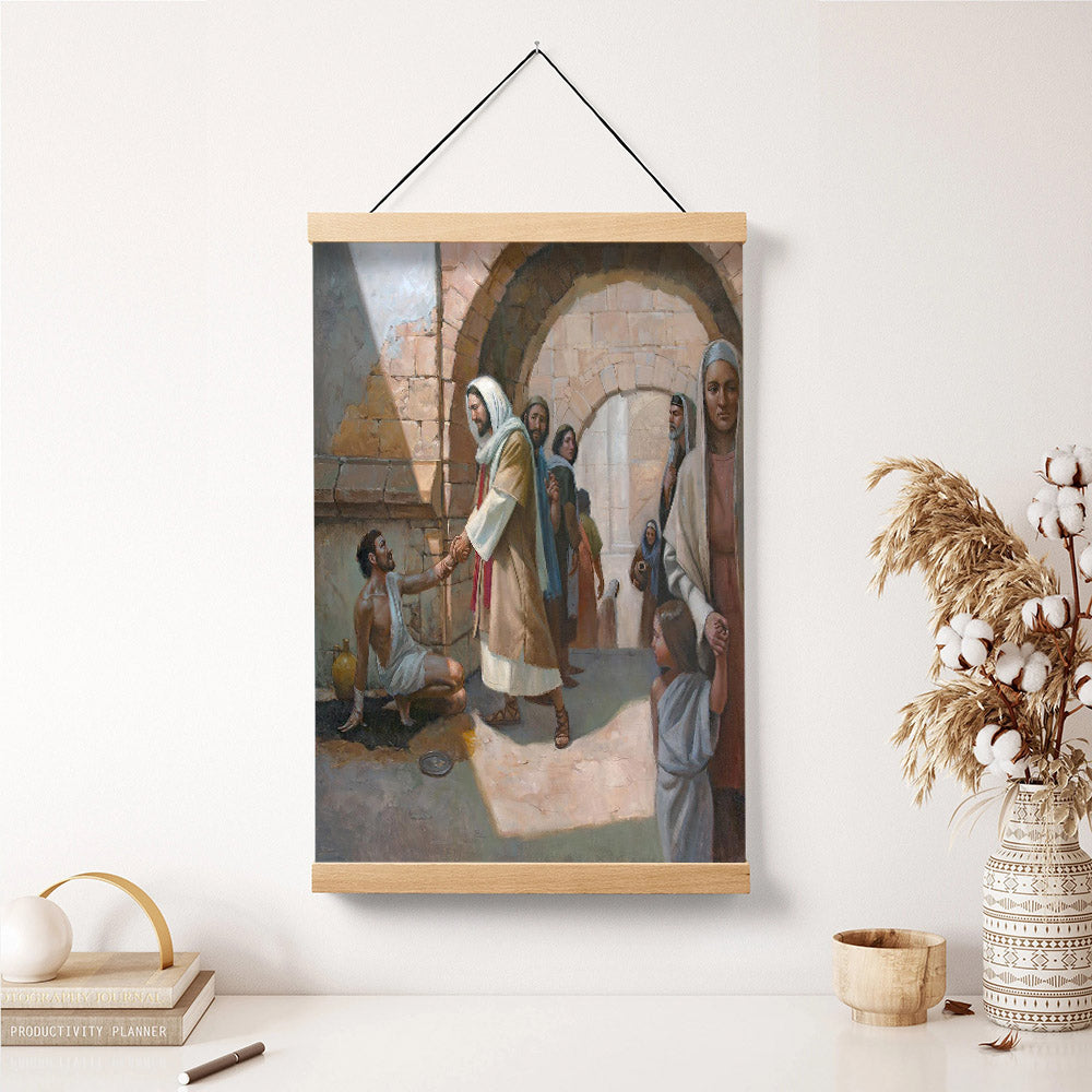 Time For The One Hanging Canvas Wall Art - Christan Wall Decor - Religious Canvas