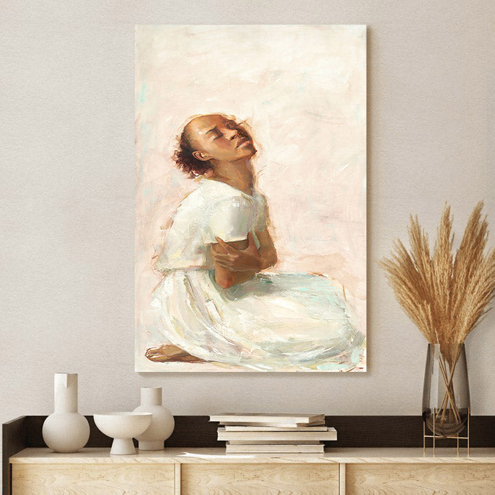 To Draw Closer Canvas Wall Art - Gift For Mom