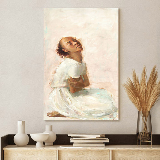 To Draw Closer Canvas Wall Art - Gift For Mom