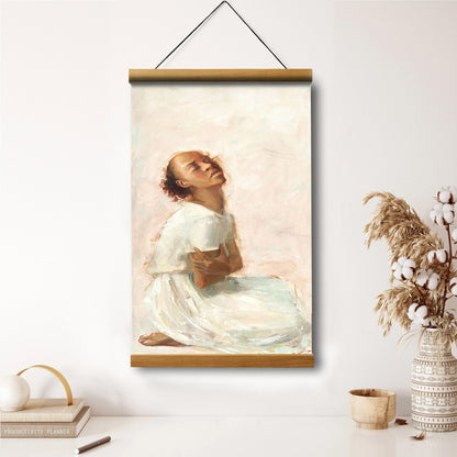 To Draw Closer Hanging Canvas Wall Art - Gift For Mom - Religious Canvas