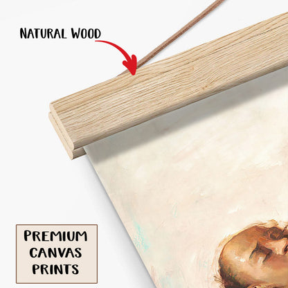 To Draw Closer Hanging Canvas Wall Art - Gift For Mom - Religious Canvas