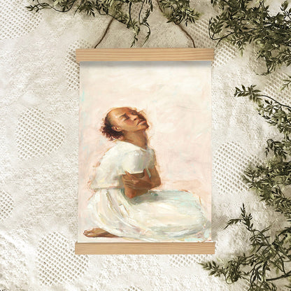 To Draw Closer Hanging Canvas Wall Art - Gift For Mom - Religious Canvas