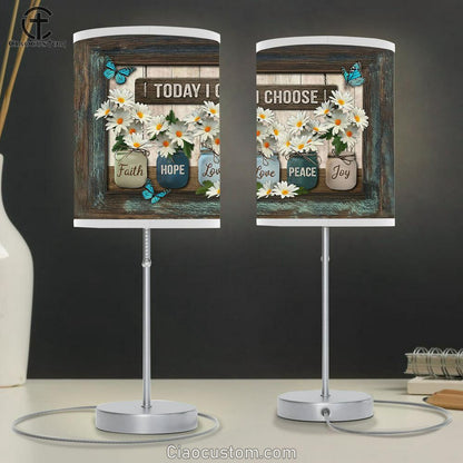 Today I choose Daisy flower Table Lamp For Bedroom - Bible Verse Table Lamp - Religious Room Decor