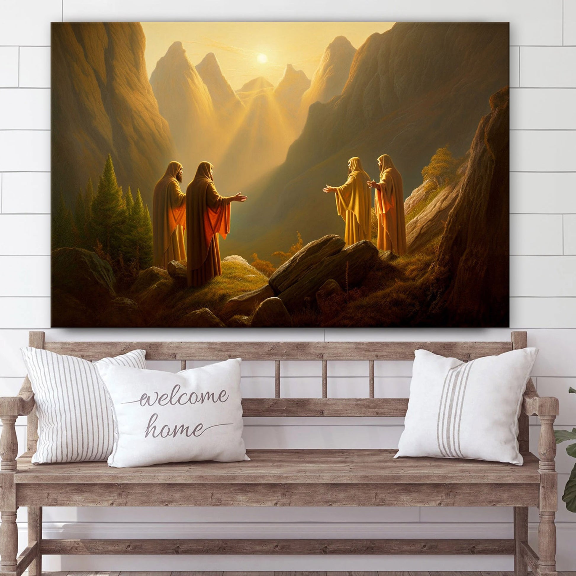 Transfiguration Of Jesus Christ Art - Canvas Picture - Jesus Canvas Pictures - Christian Wall Art