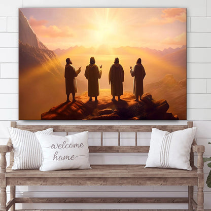 Transfiguration Of Jesus Christ Art Print Italian Renaissance 2 - Canvas Picture - Jesus Canvas Pictures - Christian Wall Art