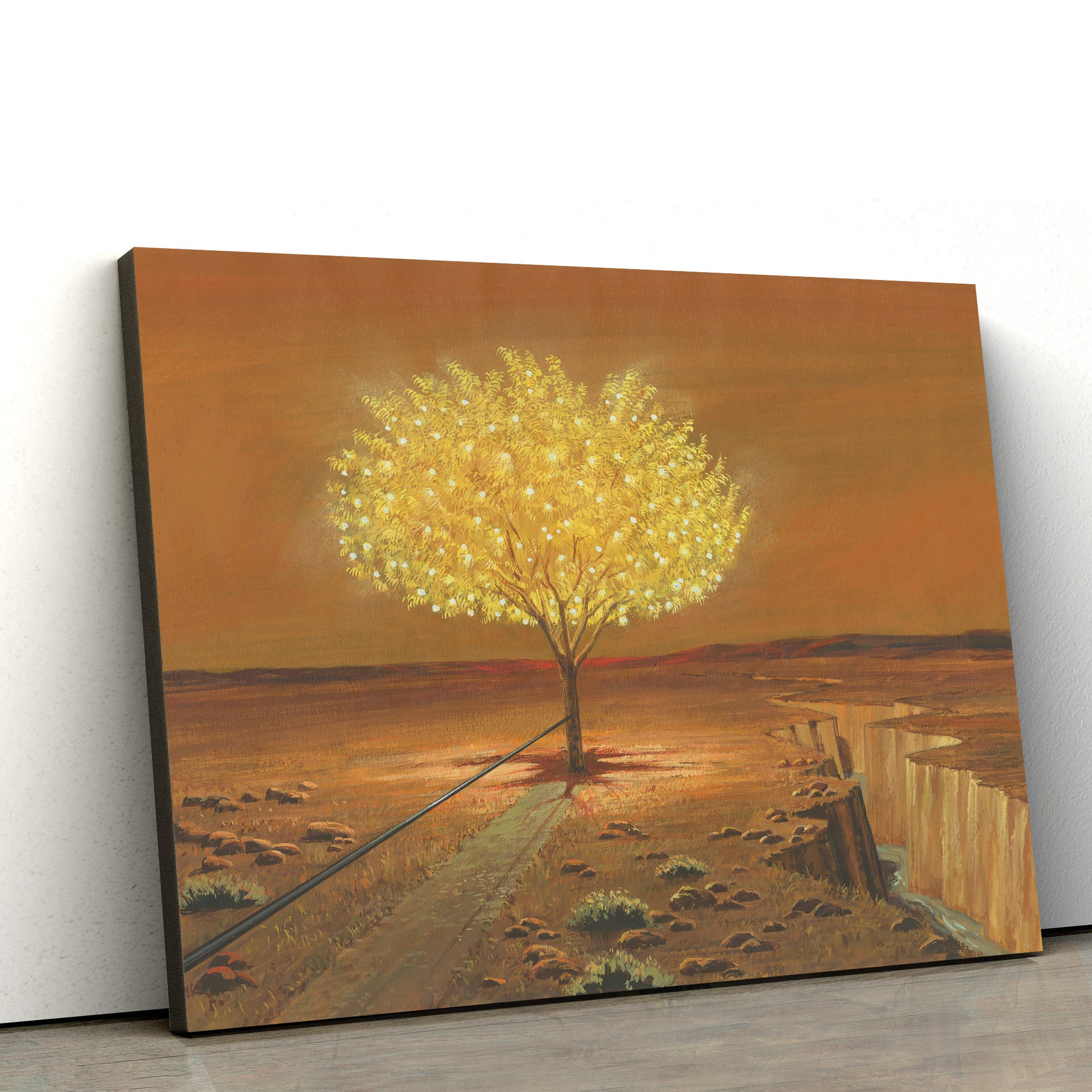 Tree Of Life And Rod Of Iron Canvas Wall Art - Christian Canvas Pictures - Religious Canvas Wall Art