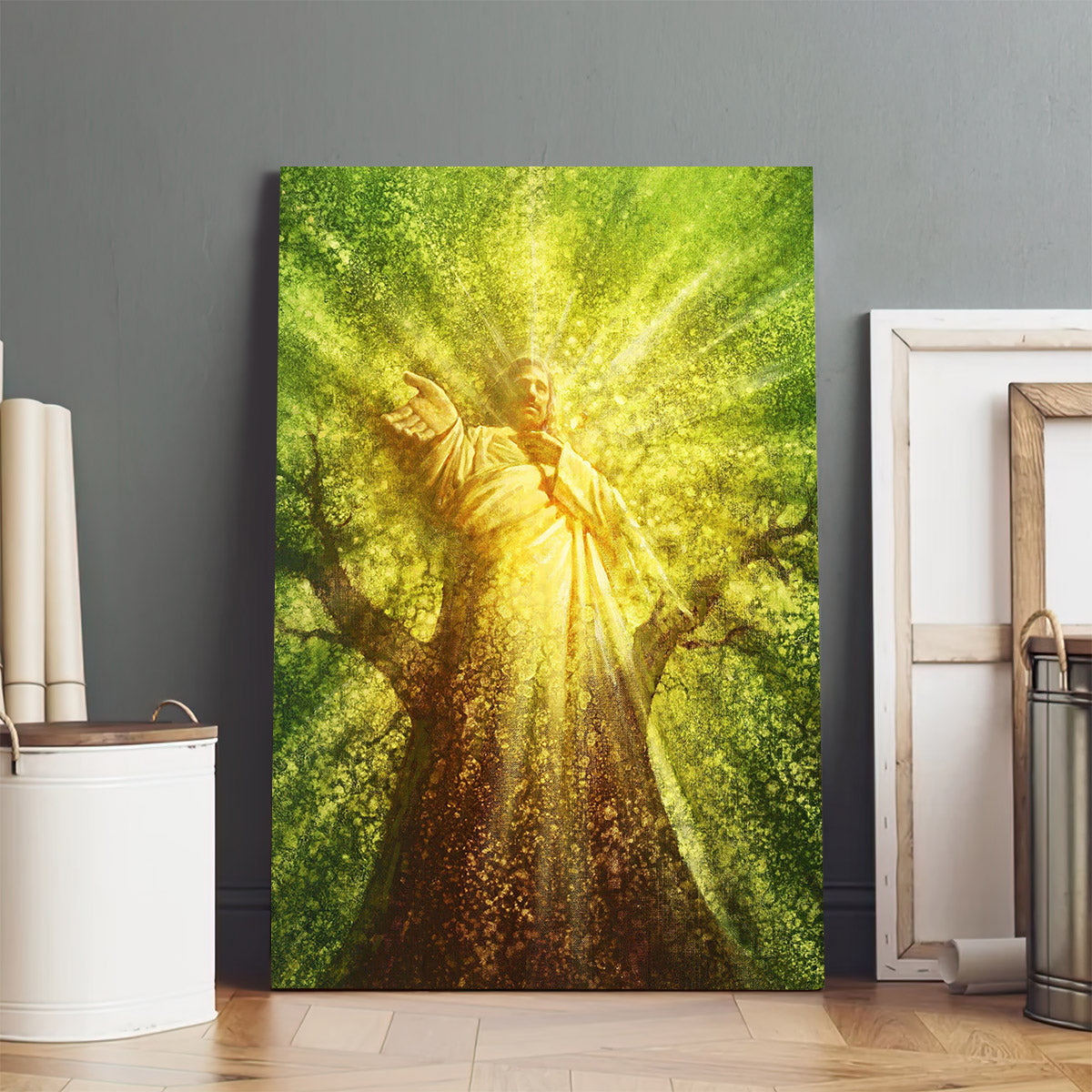 Tree Of Life Canvas Wall Art - Jesus Picture - Jesus Portrait Canvas