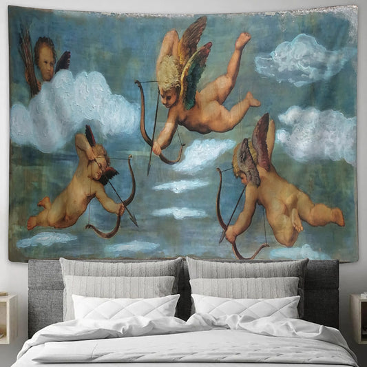 Triumph Of Galatea The Cupid Tapestry - Tapestry Wall Decor - Home Decor Living Room