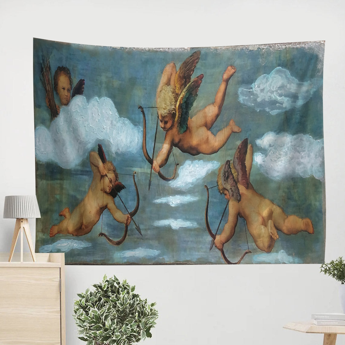 Triumph Of Galatea The Cupid Tapestry - Tapestry Wall Decor - Home Decor Living Room