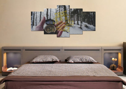 Trust God He Is Trustworthy Wall Art Canvas Print - Christian Canvas Wall Art