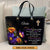 Trust In The Lord Personalized Large Leather Tote Bag - Religious Gifts For Women Of God