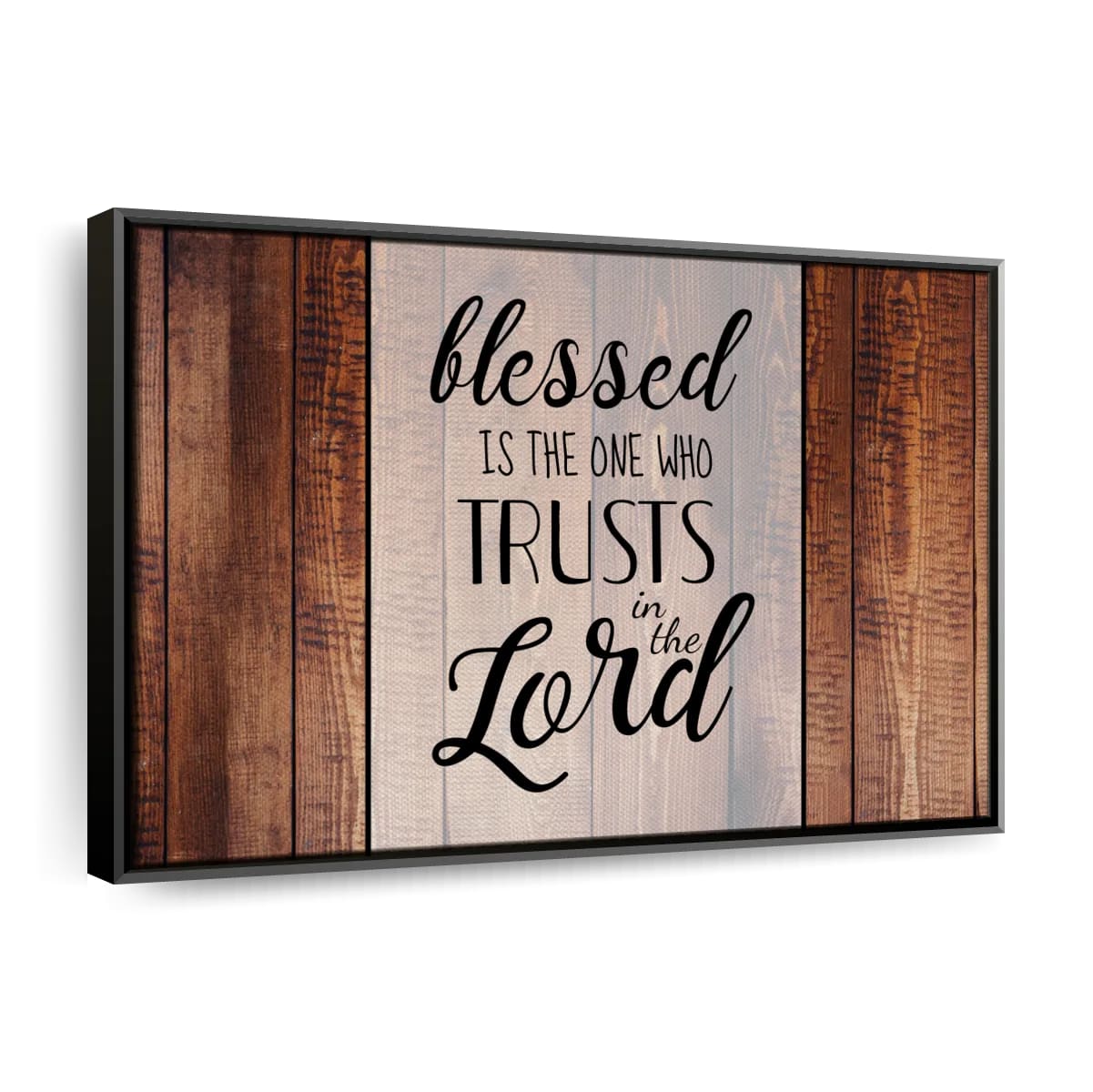Trust In The Lord Sign Canvas Wall Art - Christian Canvas Wall Art - Religious Wall Art Canvas