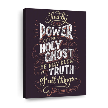 Truth Of All Things Bible Verse Wall Art Canvas - Christian Wall Hangings - Bible Verse Wall Art Canvas