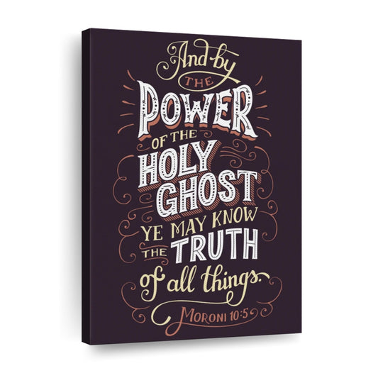 Truth Of All Things Bible Verse Wall Art Canvas - Christian Wall Hangings - Bible Verse Wall Art Canvas