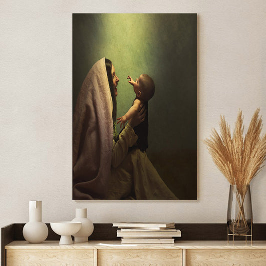 Unto Us A Son Is Given - Canvas Pictures - Jesus Canvas Art - Christian Wall Art