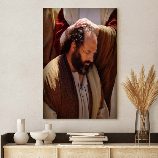 Upon This Rock Canvas Wall Art - Christan Wall Decor