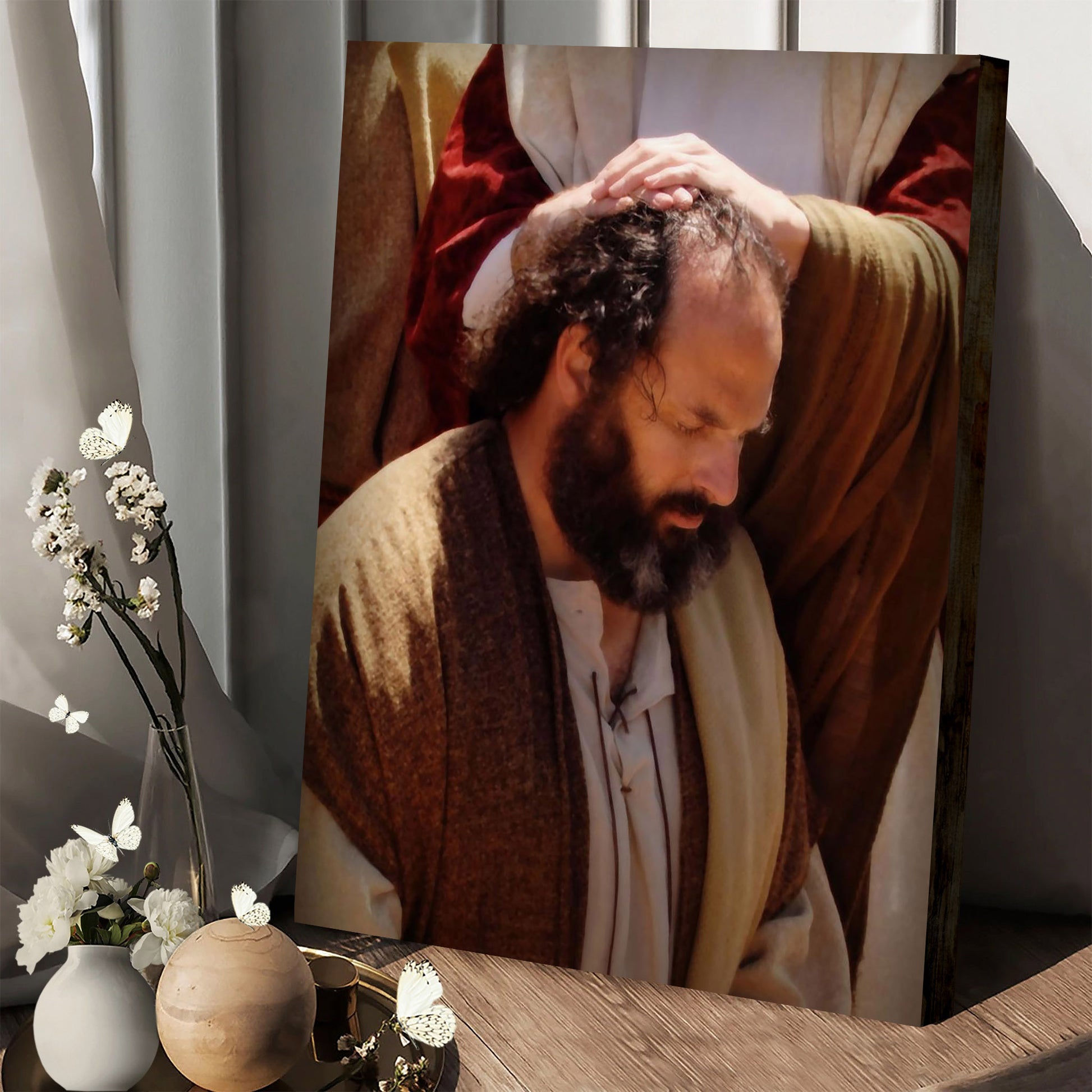 Upon This Rock Canvas Wall Art - Christan Wall Decor