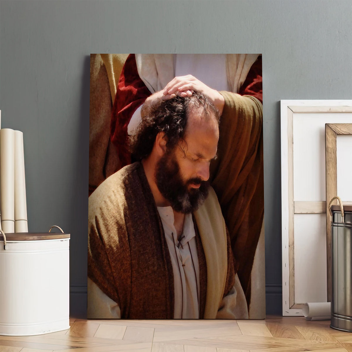 Upon This Rock Canvas Wall Art - Christan Wall Decor