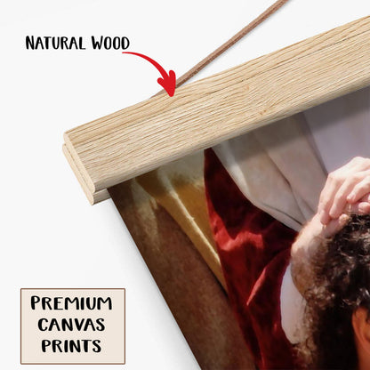 Upon This Rock Hanging Canvas Wall Art - Christan Wall Decor - Religious Canvas