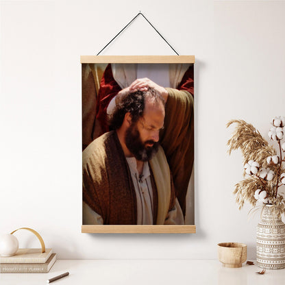 Upon This Rock Hanging Canvas Wall Art - Christan Wall Decor - Religious Canvas