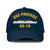 Us Navy Veteran Cap, Embroidered Cap, Uss Proteus As-19 Classic 3D Embroidered Hats