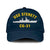 Us Navy Veteran Cap, Embroidered Cap, Uss Sterett Cg-31 Classic 3D Embroidered Hats