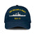 Us Navy Veteran Cap, Embroidered Cap, Uss William V Pratt Dlg-13 Classic 3D Embroidered Hats