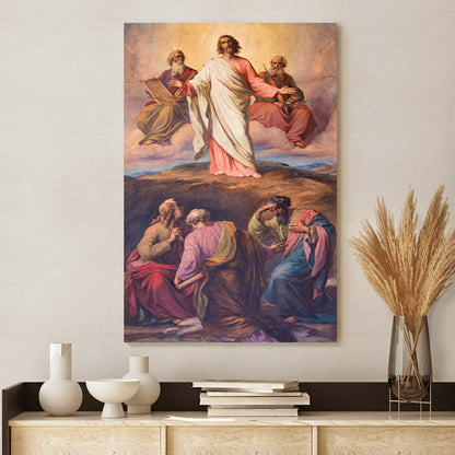 The Transfiguration On The Mount Tabor Fresco Canvas - Ciaocustom