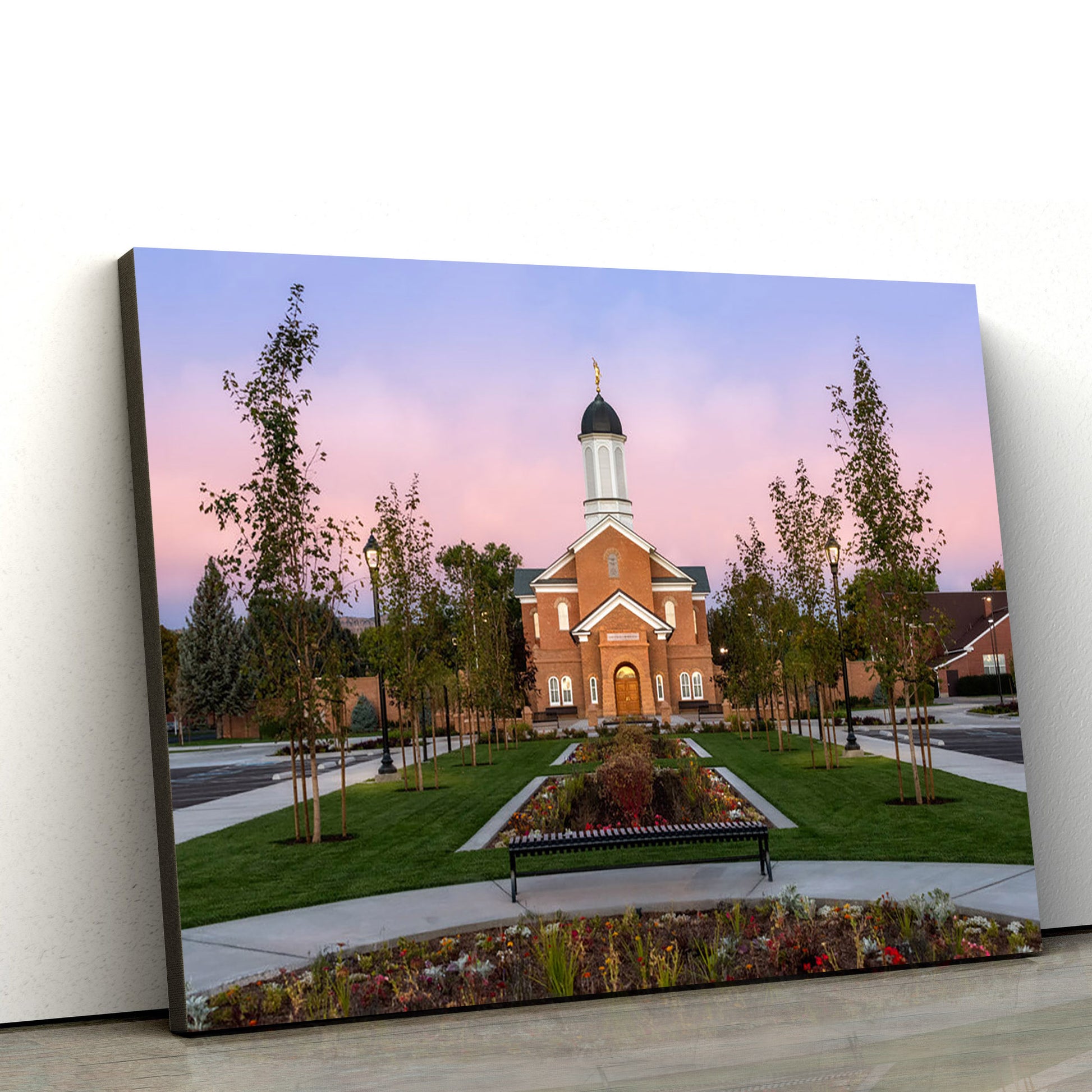 Vernal Temple Eventide Canvas Wall Art - Jesus Christ Picture - Canvas Christian Wall Art