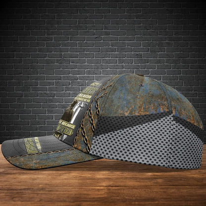 Veteran Cap For Dad We Didn't Fight Because We Hated All Over Print Baseball Cap - Christian Hats For Men Women