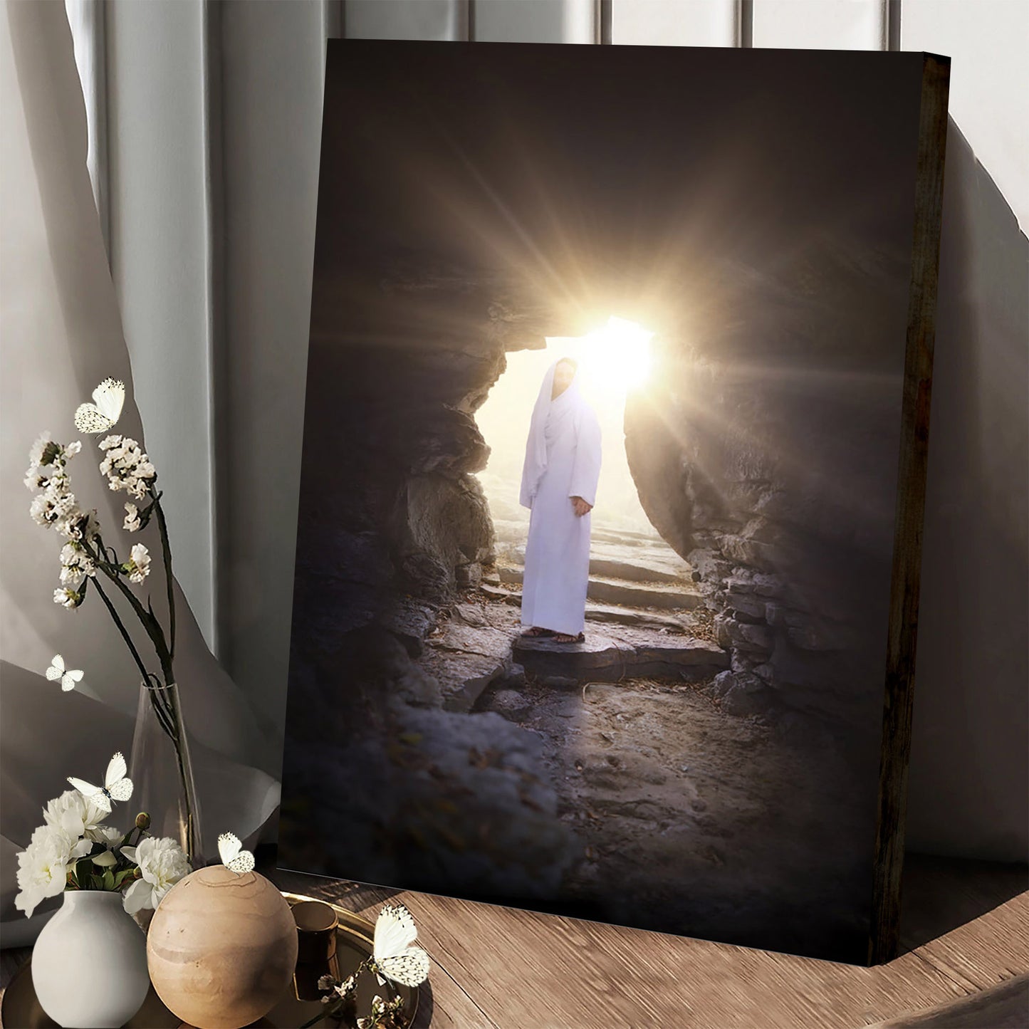 Victorious Canvas Wall Art - Jesus Canvas Pictures - Christian Canvas Wall Art