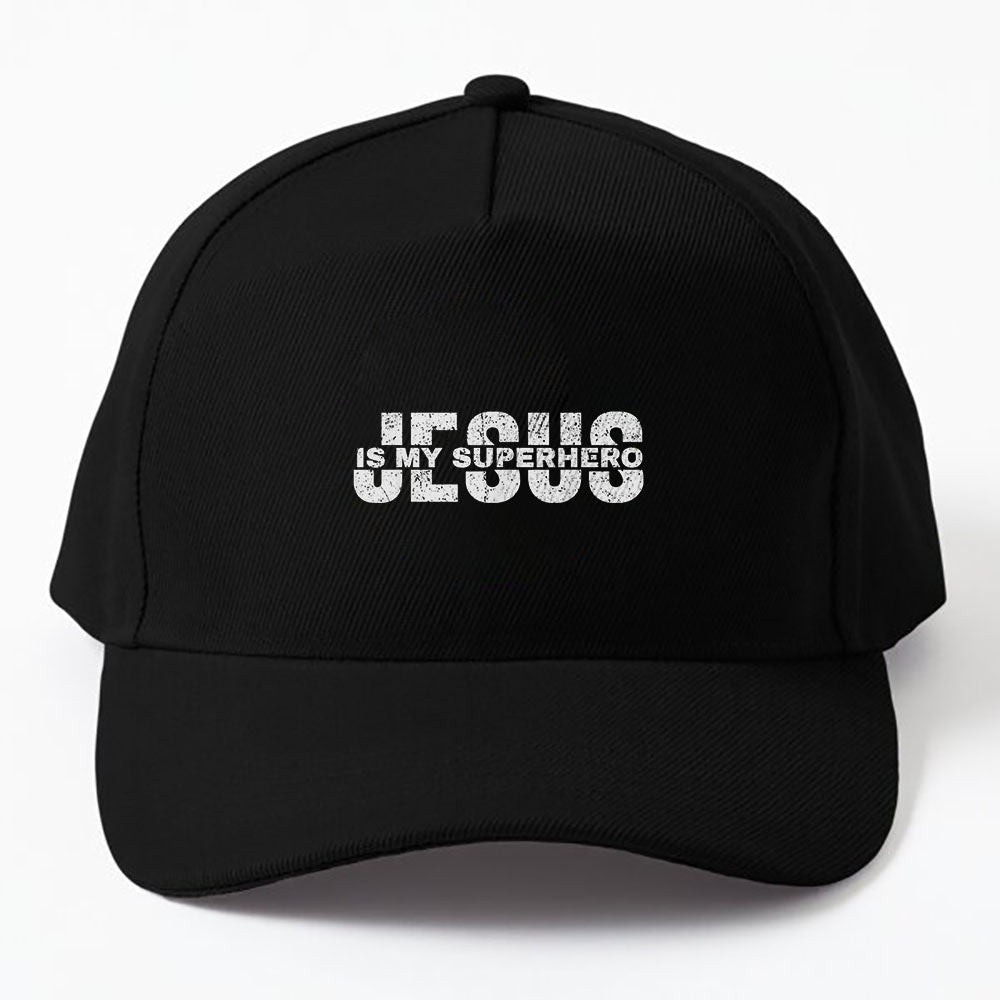 Vintage Jesus Is My Superhero Cap
