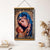 Virgin Mary Jesus Hanging Canvas Wall Art - Catholic Hanging Canvas Wall Art - Religious Gift - Christian Wall Art Decor