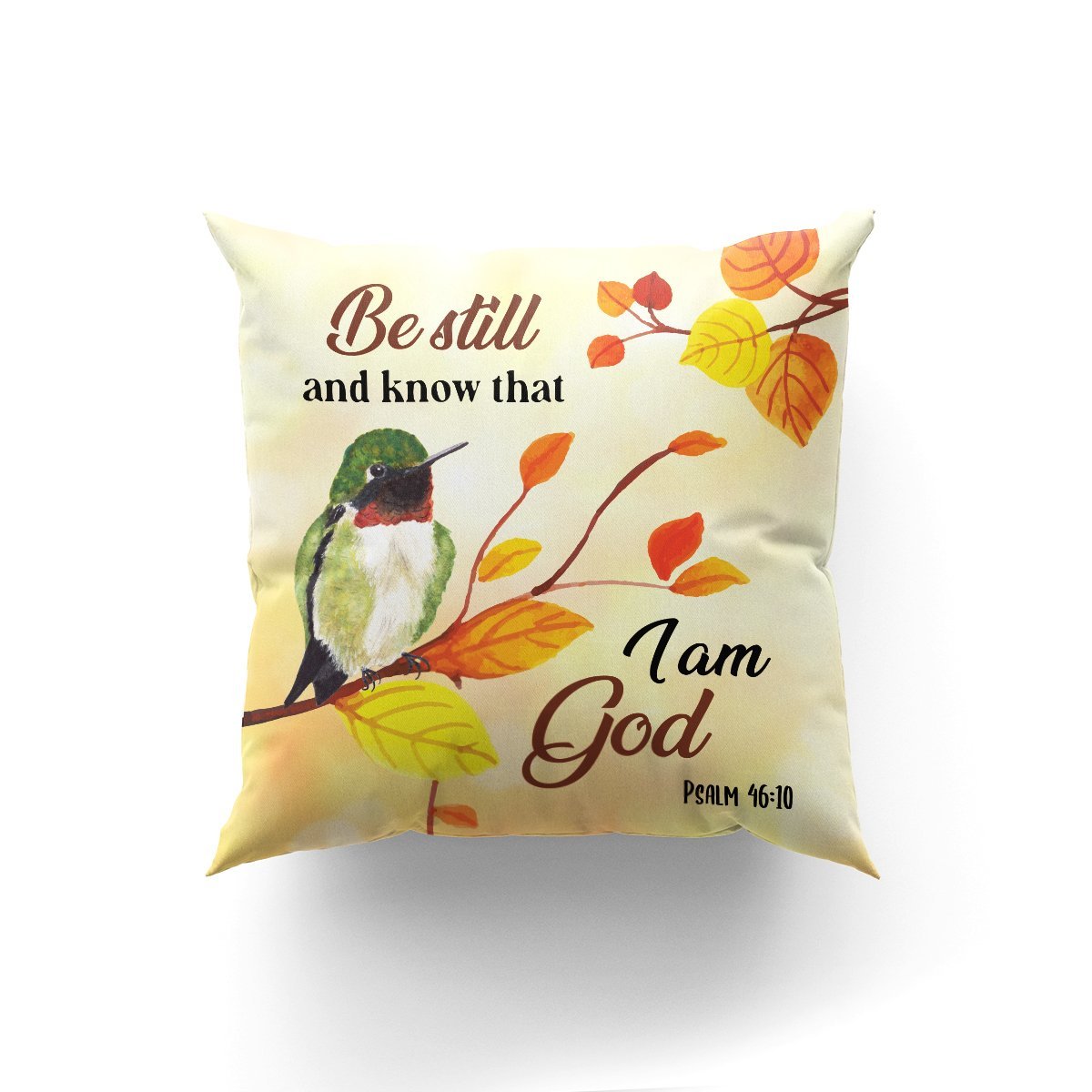I Am God - Hummingbird Pillowcase NUHN37 - 3