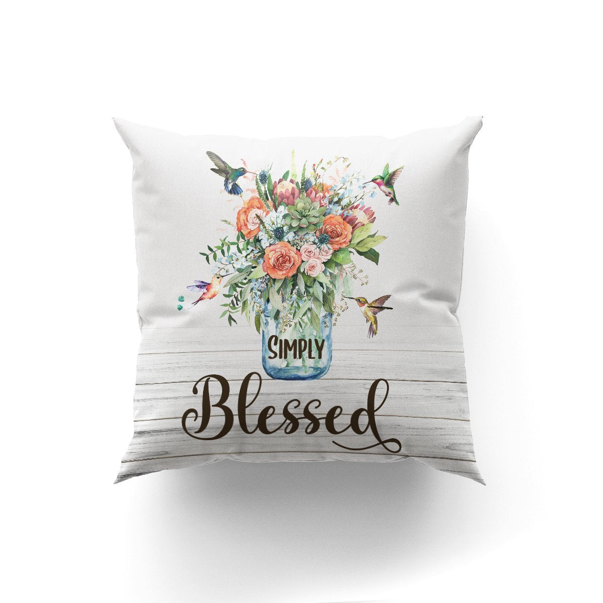 Simply Blessed - Beautiful Flower Pillowcase NUHN39 - 3
