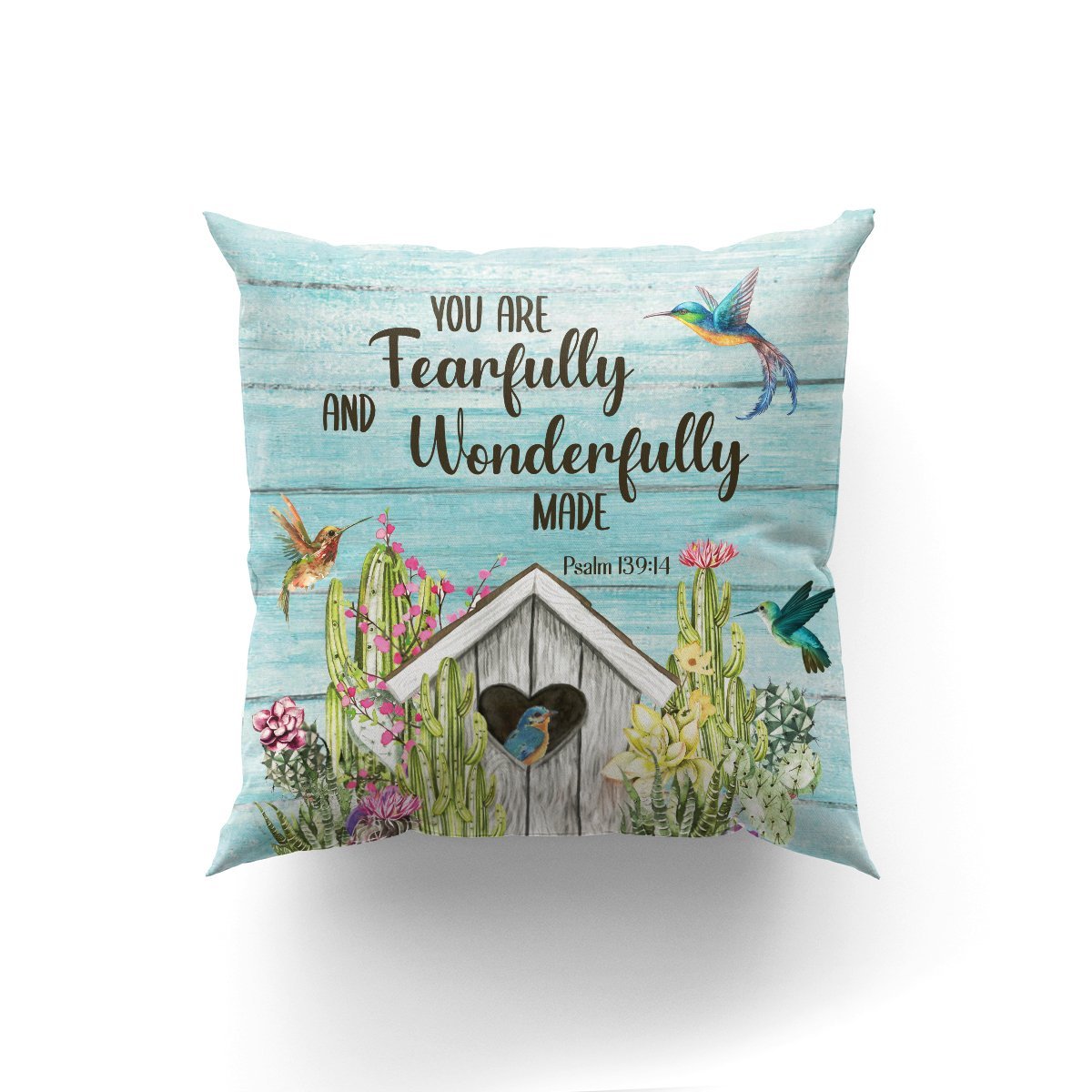 You Are Fearfully And Wonderfully Made - Natural Pillowcase NUHN38 - 3