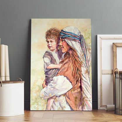 Waiting For The Carpenter Canvas Pictures - Jesus Christ Canvas Art - Christian Wall Art