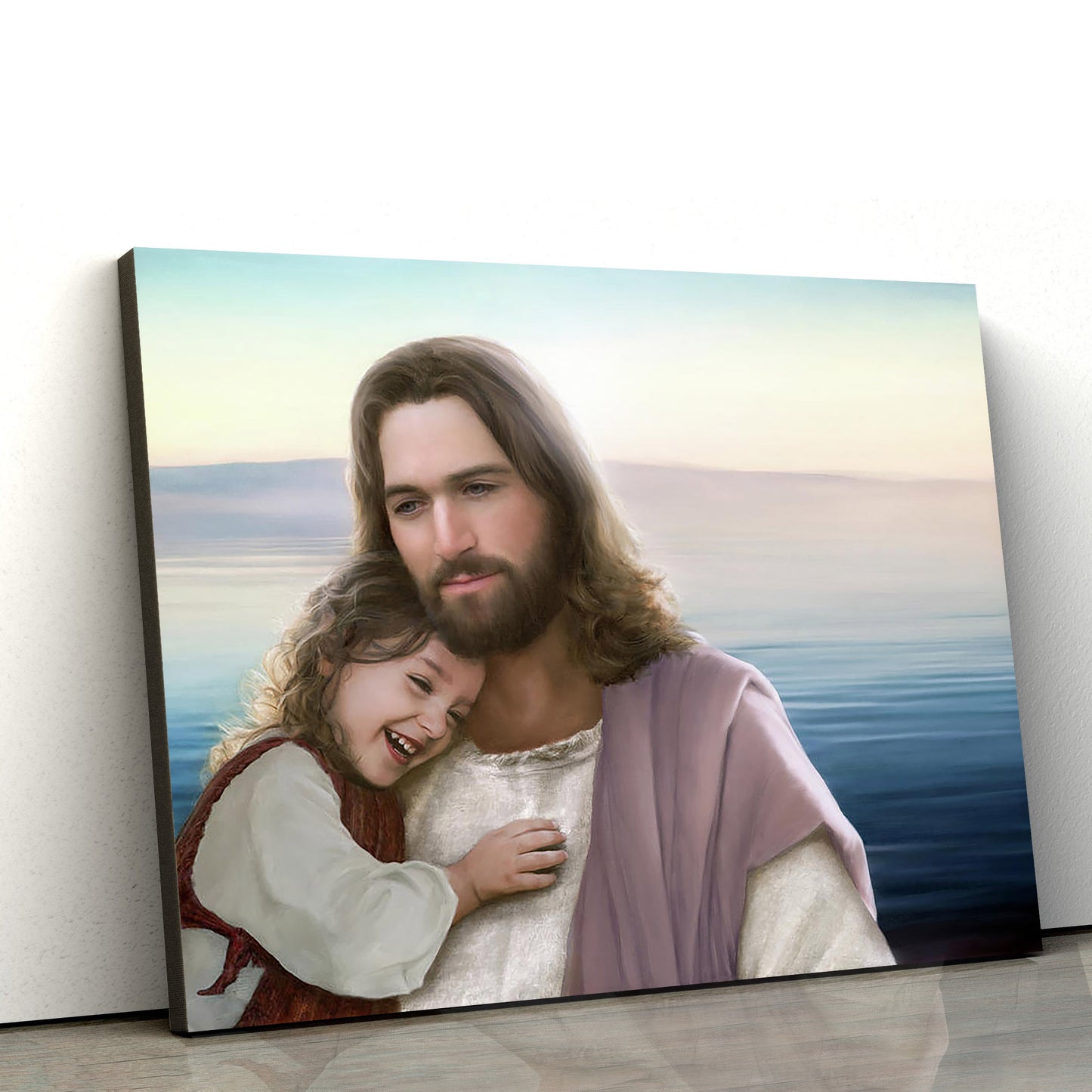 Walk In His Light Brent Borup Canvas Pictures - Jesus Canvas Pictures - Christian Wall Art