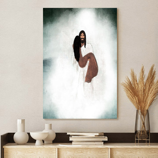 Walk You Through The Storm Canvas Wall Art - Christan Wall Decor