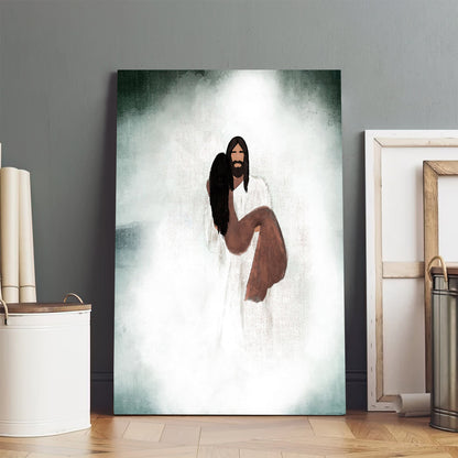 Walk You Through The Storm Canvas Wall Art - Christan Wall Decor