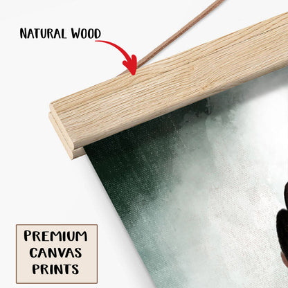 Walk You Through The Storm Hanging Canvas Wall Art - Christan Wall Decor - Religious Canvas