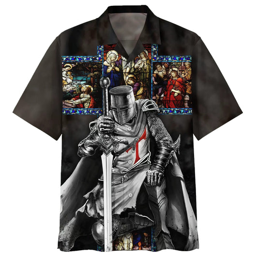 Warrior Jesus Is My God Hawaiian Shirts - Christian Hawaiian Shirt - Jesus Hawaiian Shirts