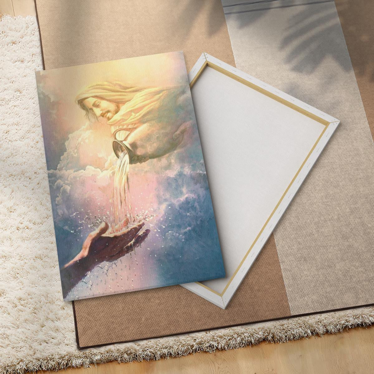 Water Of Life Canvas - Jesus Canvas - God Canvas - Christian Wall Art Poster