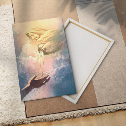 Water Of Life Canvas - Jesus Canvas - God Canvas - Christian Wall Art Poster